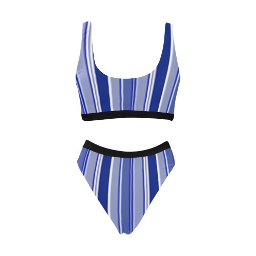 563757 Sport Top & High-Waisted Bikini Swimsuit (Model S07)