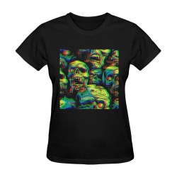 Zombie 4 Sunny Women's T-shirt (Model T05)