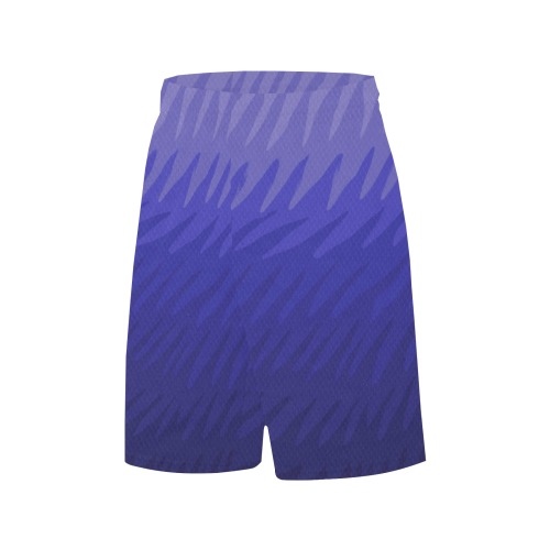 dk blue wavespike All Over Print Basketball Shorts