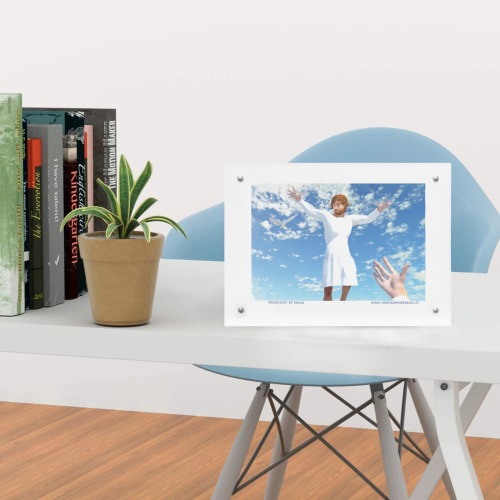 The Ascension of Jesus Acrylic Magnetic Photo Frame 7"x5"