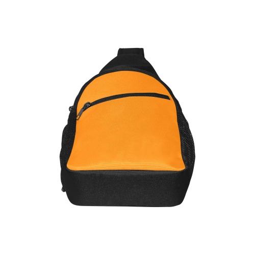 color UT orange Chest Bag-Front Printing (Model 1719)