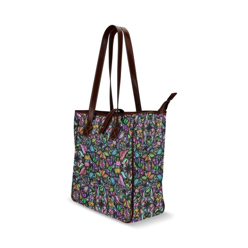Whimsical Blooms Classic Tote Bag (Model 1644)