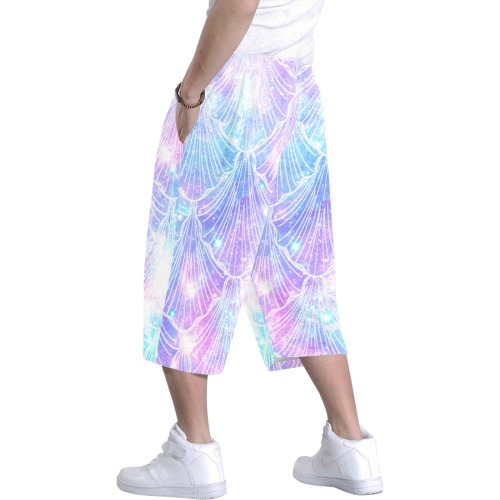 sparkles pattern Men's All Over Print Baggy Shorts (Model L37)