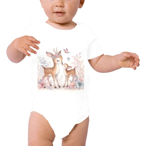 Storybook Woodland Babies Deer Love
