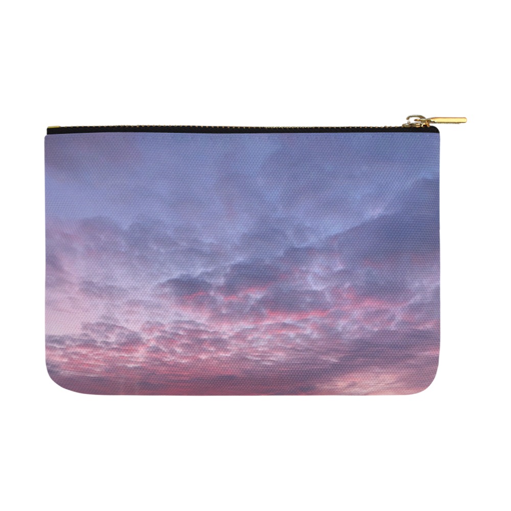 Morning Purple Sunrise Collection Carry-All Pouch 12.5''x8.5''