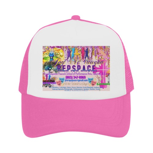 Copy of Multi Glitter Drip Pink Events hat (7) Trucker Hat
