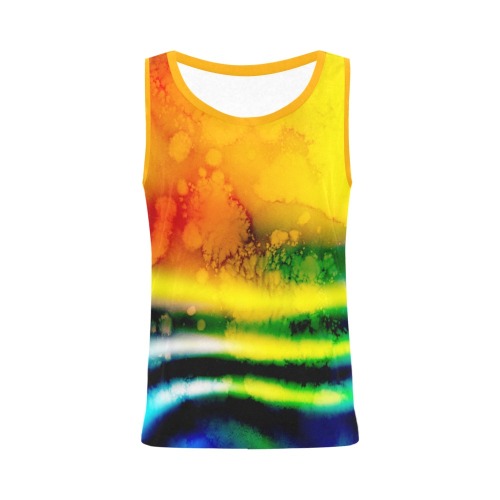 Watercolor 1 All Over Print Tank Top for Women (Model T43)