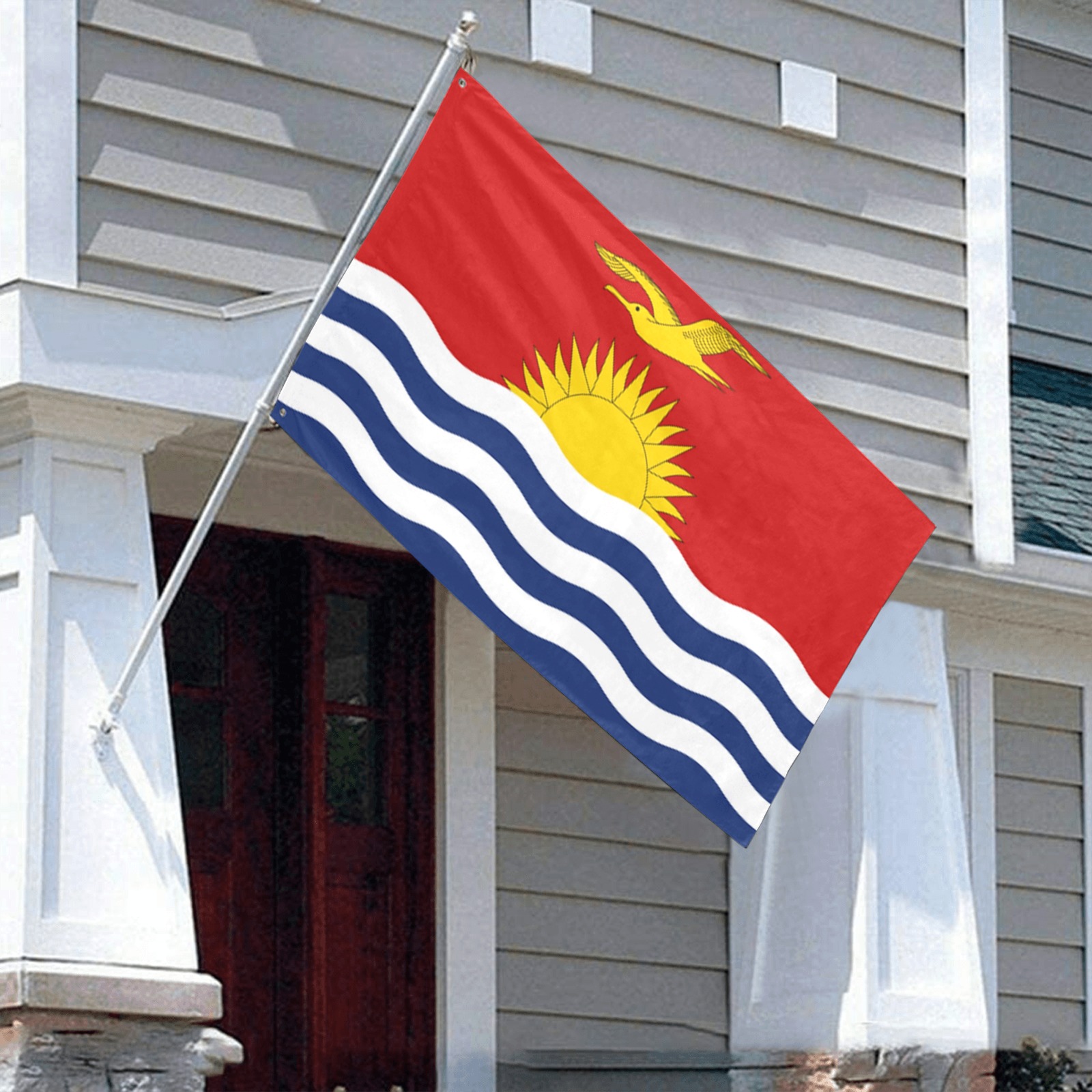 Kiribati Flag Current Garden Flag 59"x35"