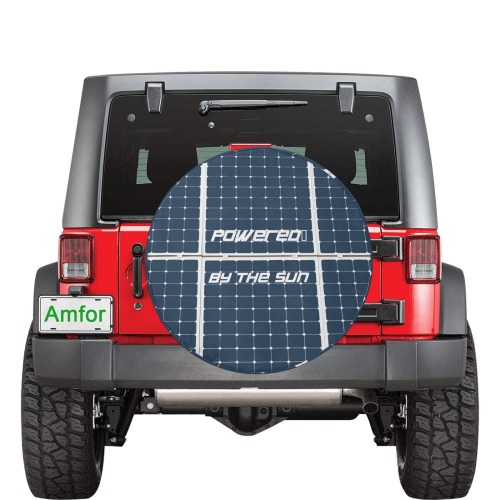 Powered By The Sun 34 Inch Spare Tire Cover