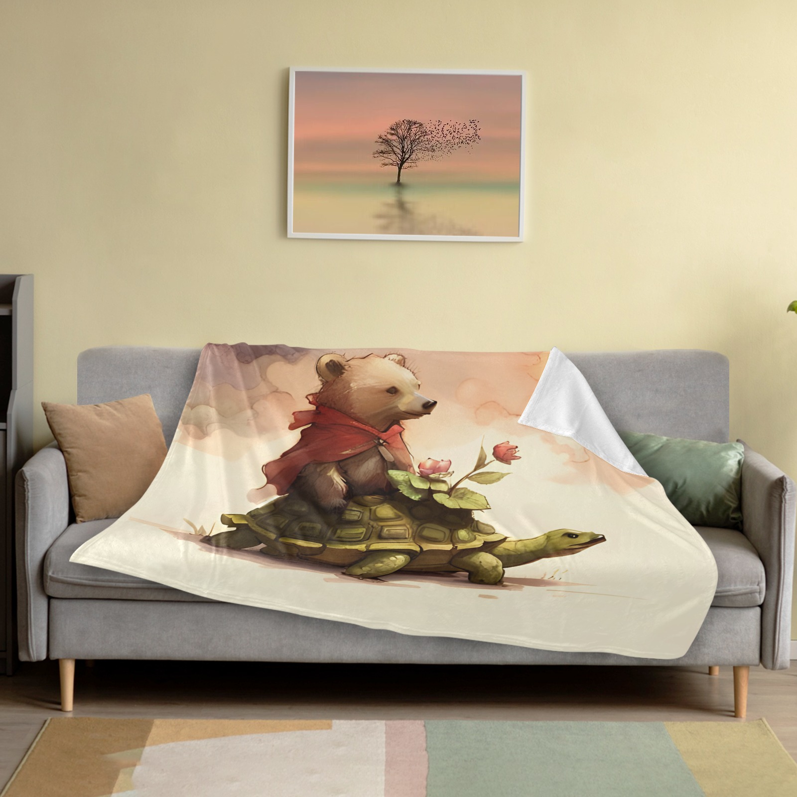 Little Bears 4 Ultra-Soft Micro Fleece Blanket 50"x40"