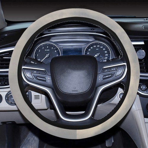 Rippled Cloud Collection Steering Wheel Cover with Elastic Edge
