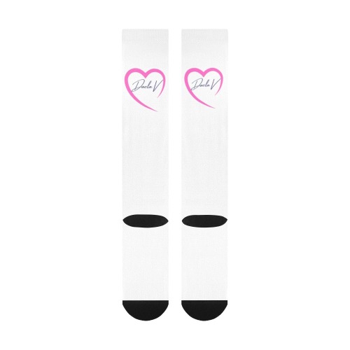 Full-Calf (White) Over-The-Calf Socks