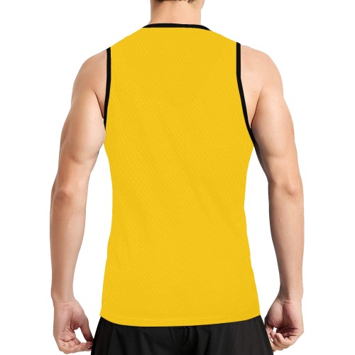 color mango All Over Print Basketball Jersey