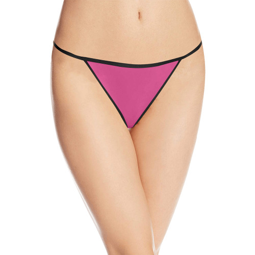 PINK Women's All Over Print G-String Panties (Model L35)