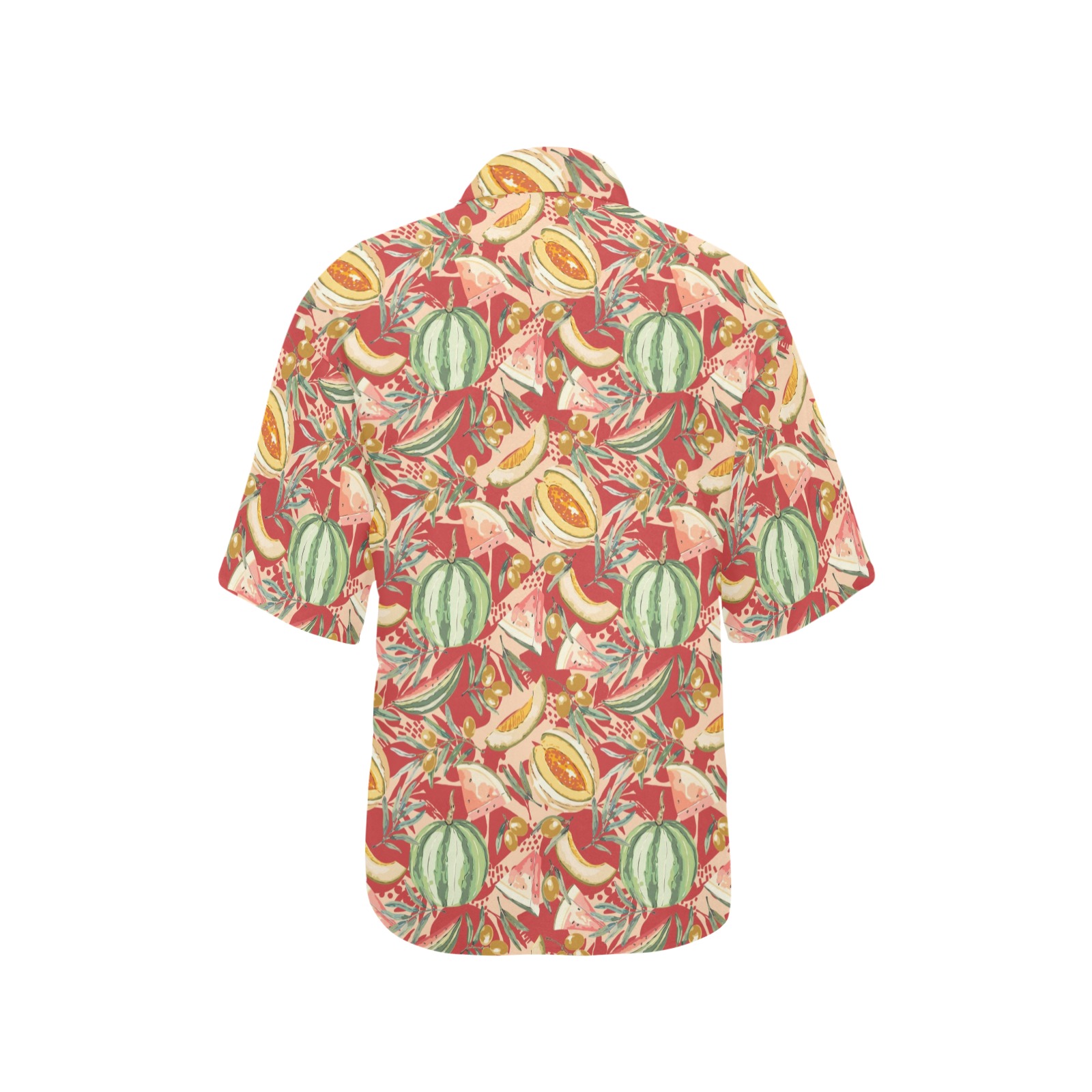 Succulent fruit nature All Over Print Hawaiian Shirt for Women (Model T58)