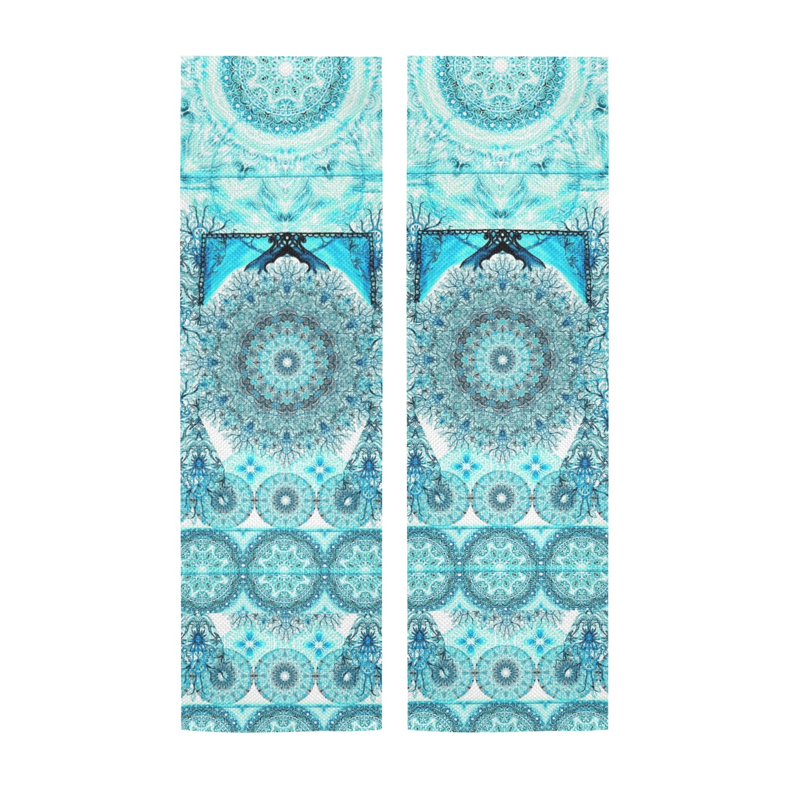 aqua mantra Door Curtain Tapestry