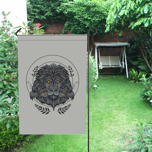 Lion Head Garden Flag 12‘’x18‘’(Twin Sides)