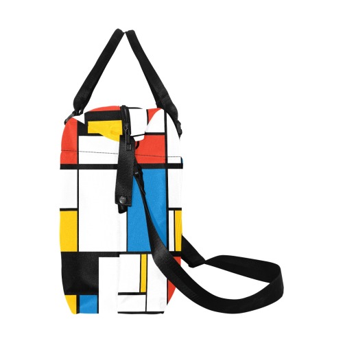 Mondrian De Stijl Modern Large Capacity Duffle Bag (Model 1715)