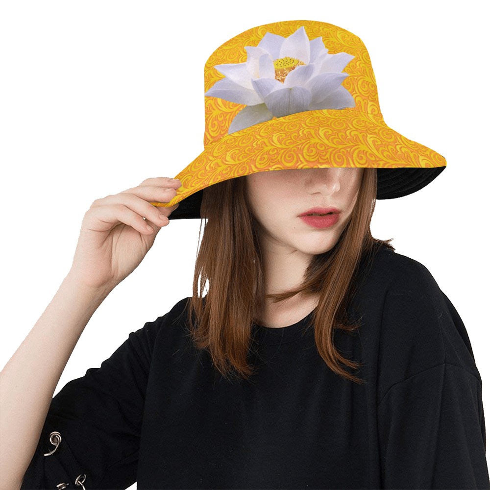 Lotus Dreams_small All Over Print Bucket Hat