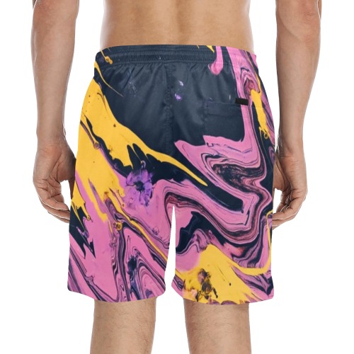 BB 956LLK Men's Mid-Length Beach Shorts (Model L51)