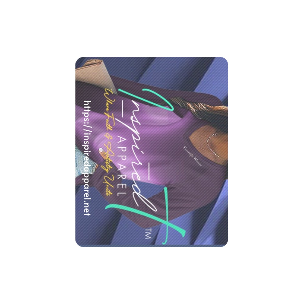 Inspired Apparel Computer Mouse Pad Rectangle Mousepad