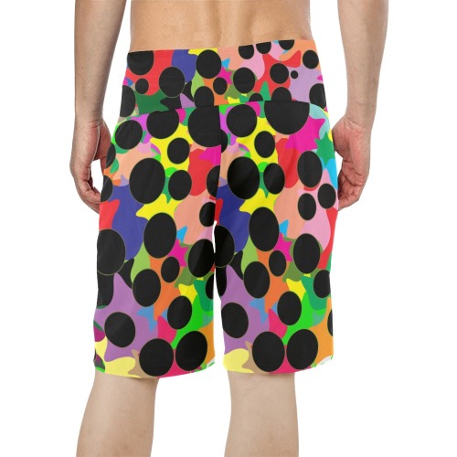 black holesg Men's All Over Print Board Shorts (Model L16)