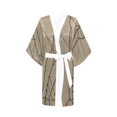 Lungs for meridians. Kimono Robe