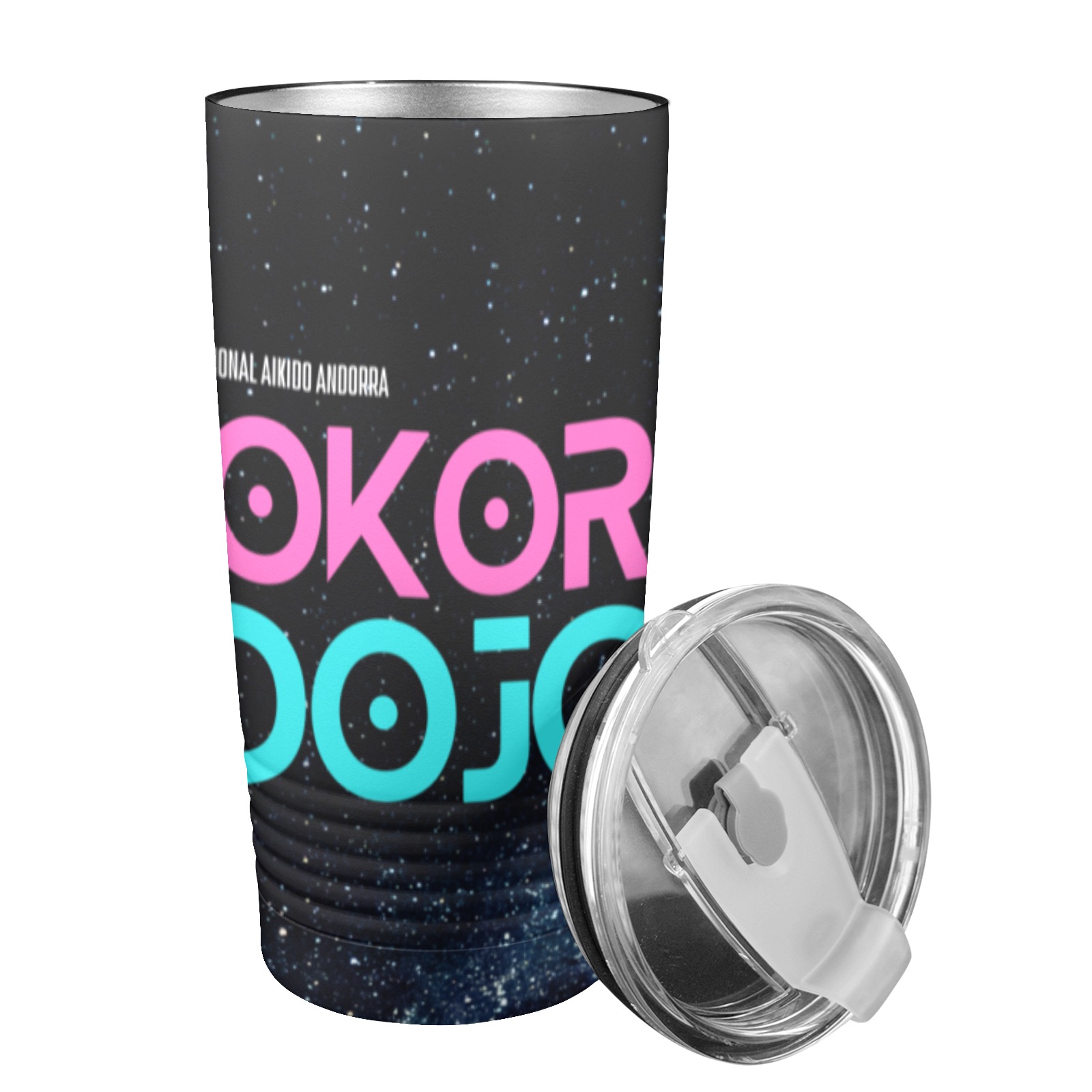 Kokoro Dojo Space 20oz Insulated Stainless Steel Mobile Tumbler