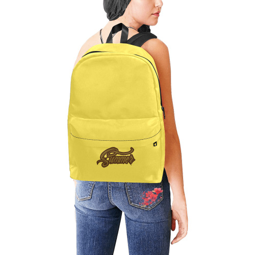 YELLOW Unisex Classic Backpack (Model 1673)