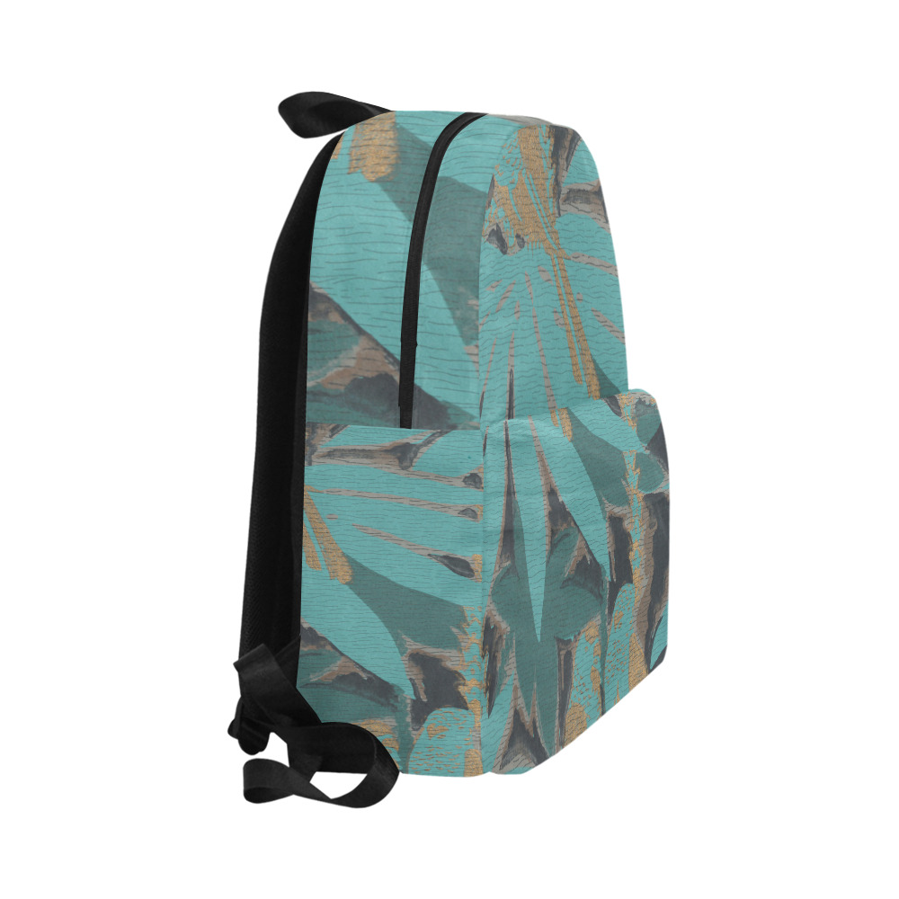 Hawaiian green Unisex Classic Backpack (Model 1673)