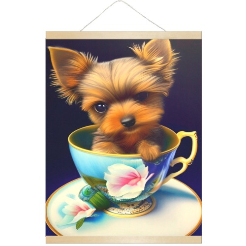 Teacups Puppies 1 Hanging Poster 18"x24"