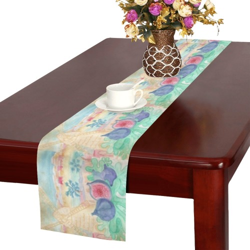 chemin de table figue Thickiy Ronior Table Runner 16"x 72"