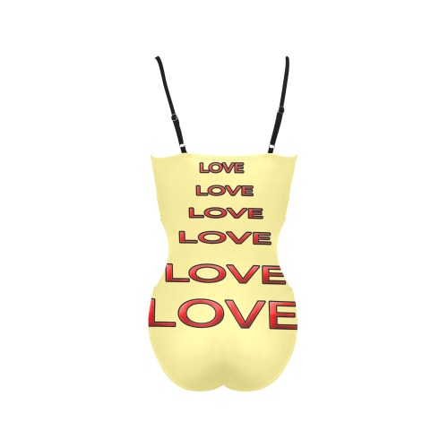 LOVEyl Spaghetti Strap Cut Out Sides Swimsuit (Model S28)