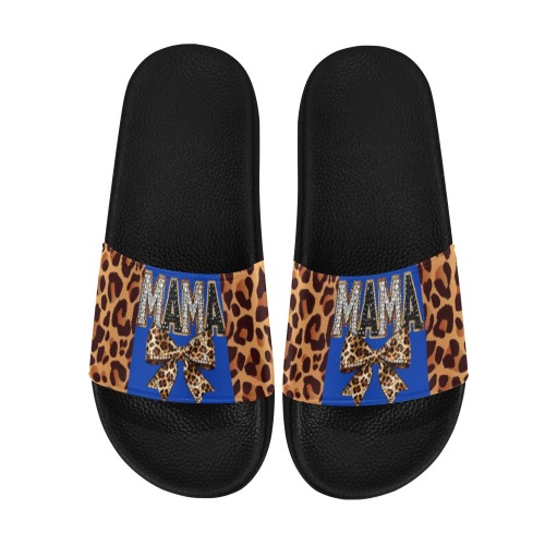 Leopard Mama Shoes blue