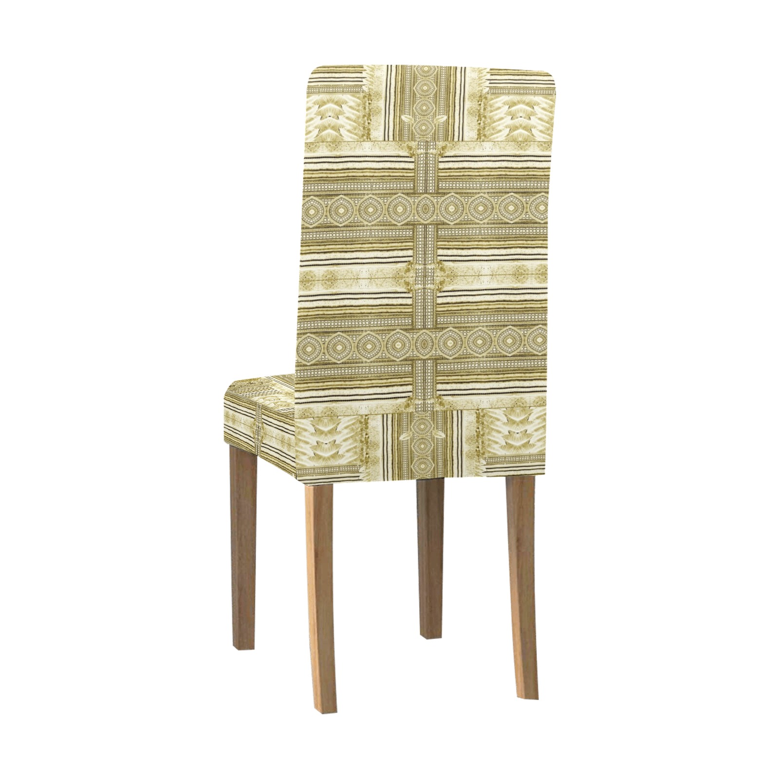 greec mosaic gold Chair Cover (Pack of 6)