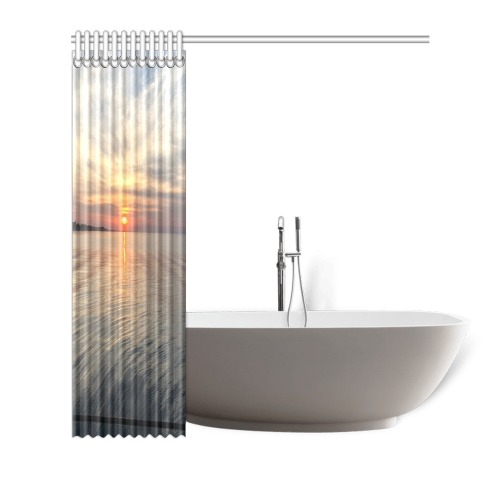 Early Sunset Collection Shower Curtain 66"x72"