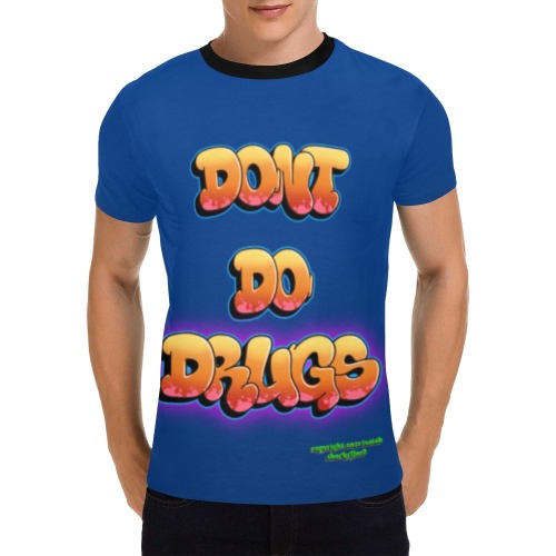 Don't do drugs All Over Print T-Shirt for Men (USA Size) (Model T40)