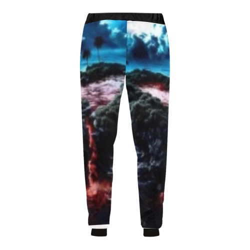 Pain Island Men's All Over Print Sweatpants (Model L11)