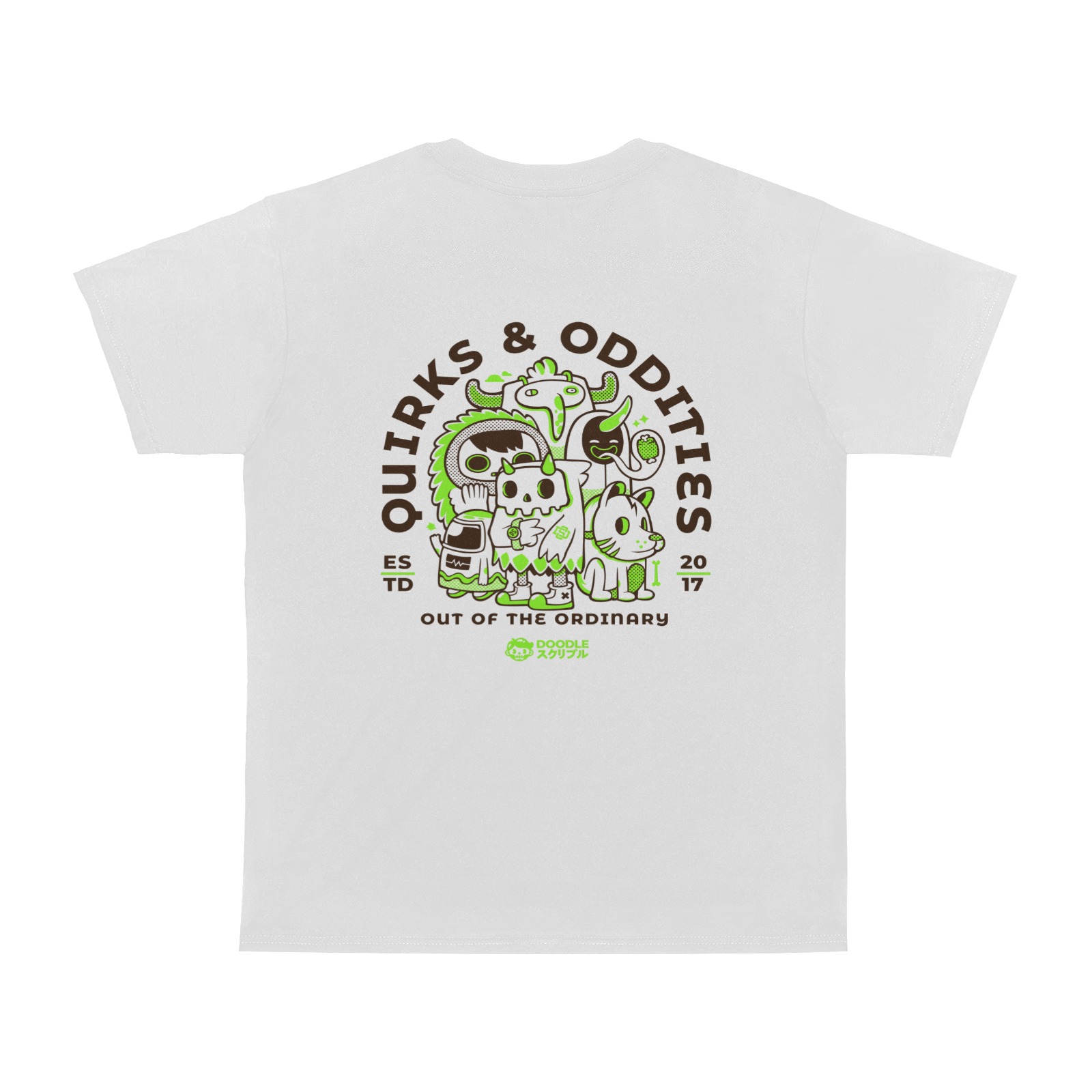 Quirks&oddities Men's T-Shirt in USA Size (Two Sides Printing)