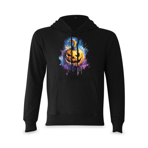 Halloween Pumpkin v3 Oceanus Hoodie Sweatshirt (NEW) (Model H03)