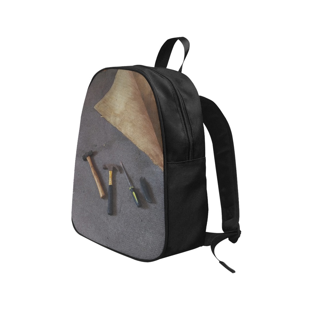 My DIY project in WV Fabric School Backpack (Model 1682) (Medium)