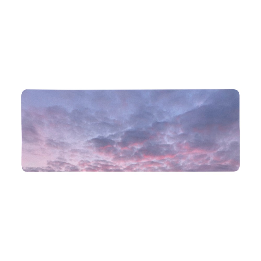 Morning Purple Sunrise Collection Gaming Mousepad (31"x12")