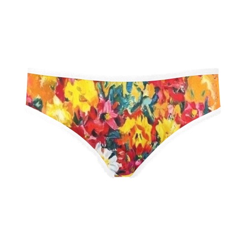 Fall Floral Bouquet Women's All Over Print Briefs (Model L14)