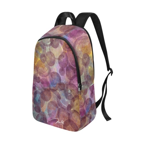 Watercolor effect Fabric Backpack for Adult (Model 1659)