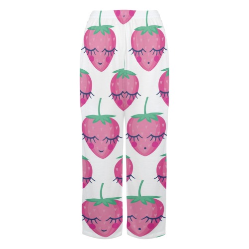 strawberries Women's Pajama Trousers without Pockets