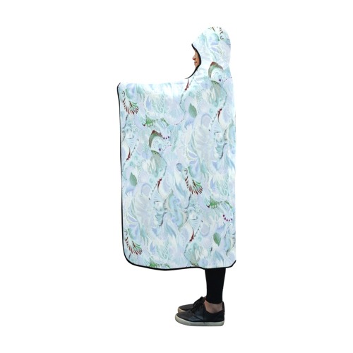 tropical 21 Hooded Blanket 60''x50''