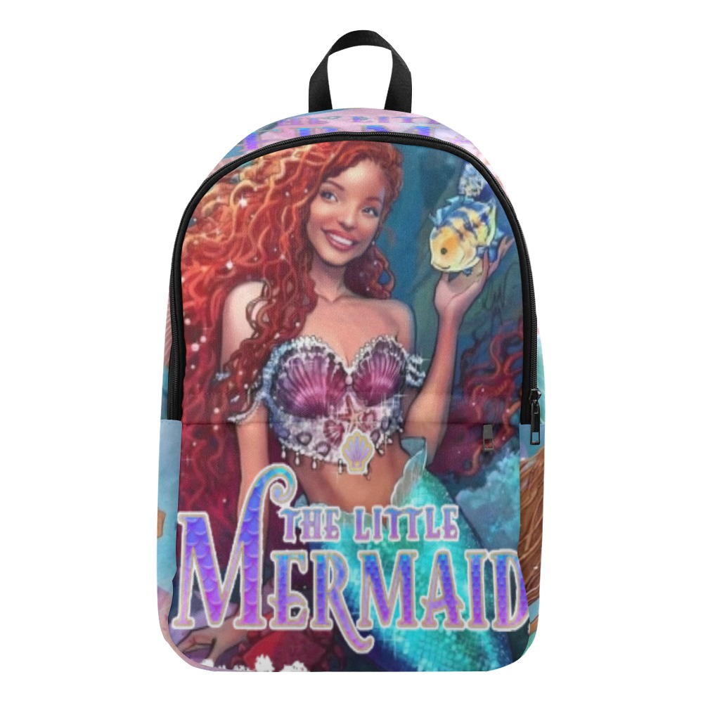 the little mermaid Fabric Backpack for Adult (Model 1659)