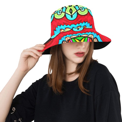 Crown of Many Colors All Over Print Bucket Hat