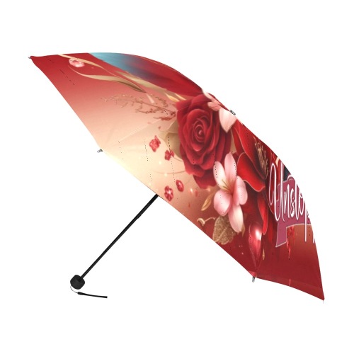 redfedorawomandesign umbrella Anti-UV Foldable Umbrella (U08)