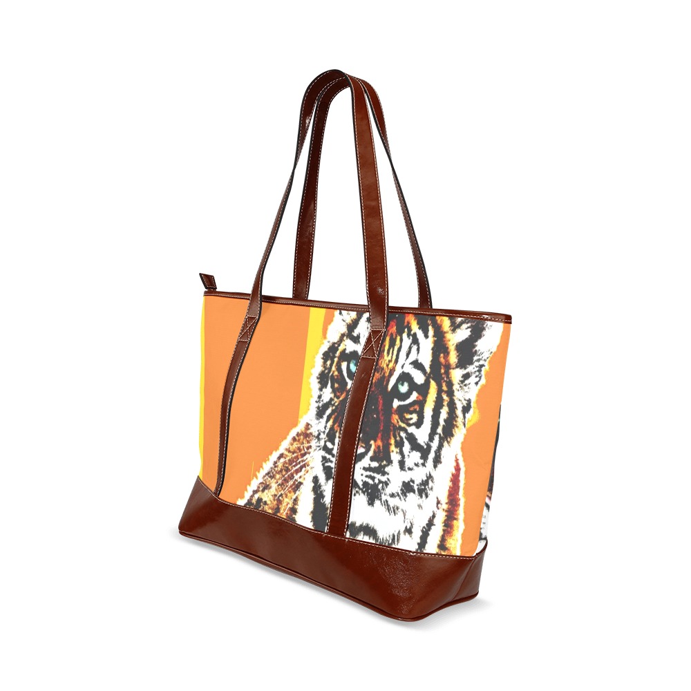 TIGER TIGER-22A Tote Handbag (Model 1642)